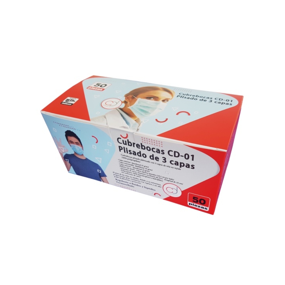 Cubreboca Nebucor 50 Piezas