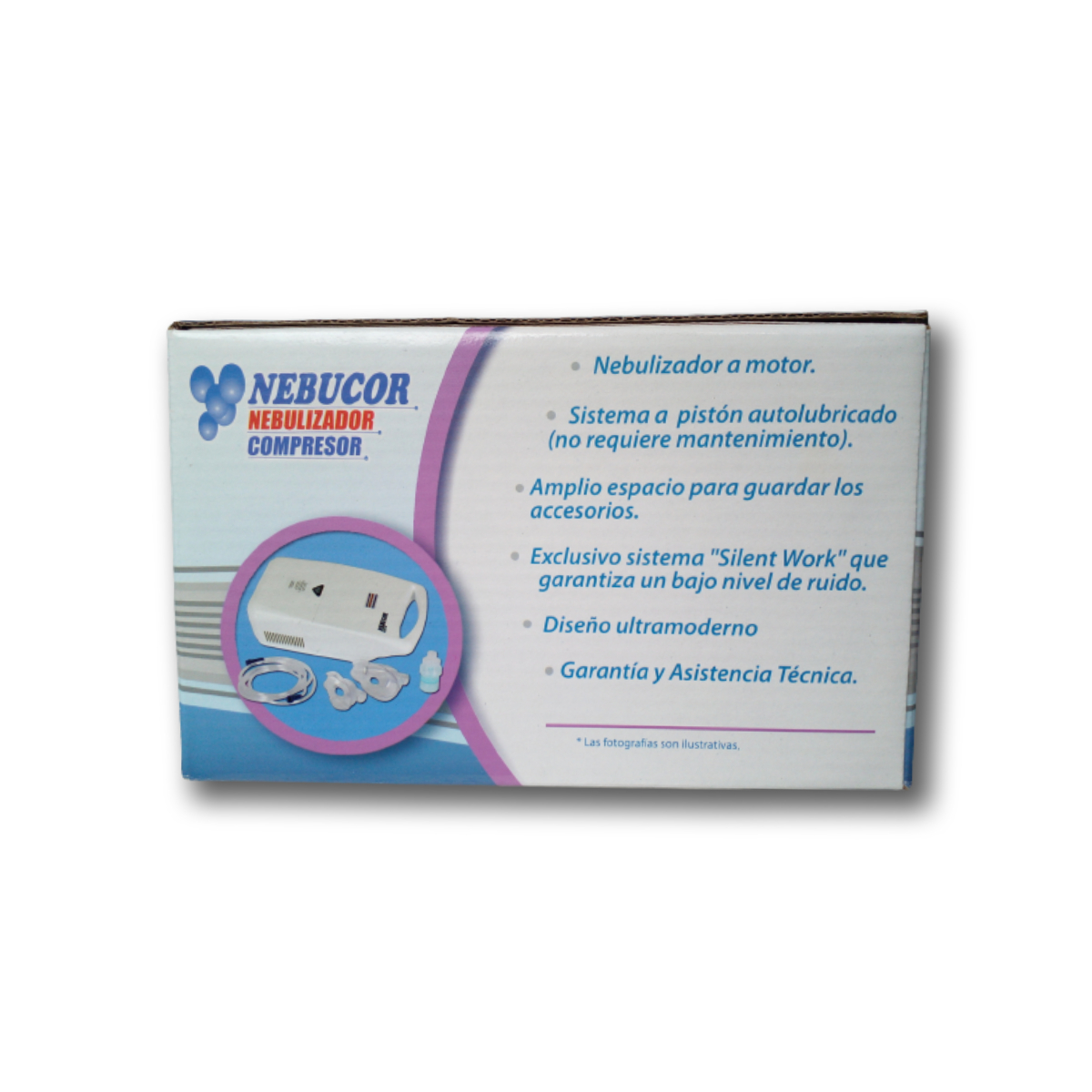 Caja de Nebulizadores P-100 en México Caja de Nebulizadores P-100 en México